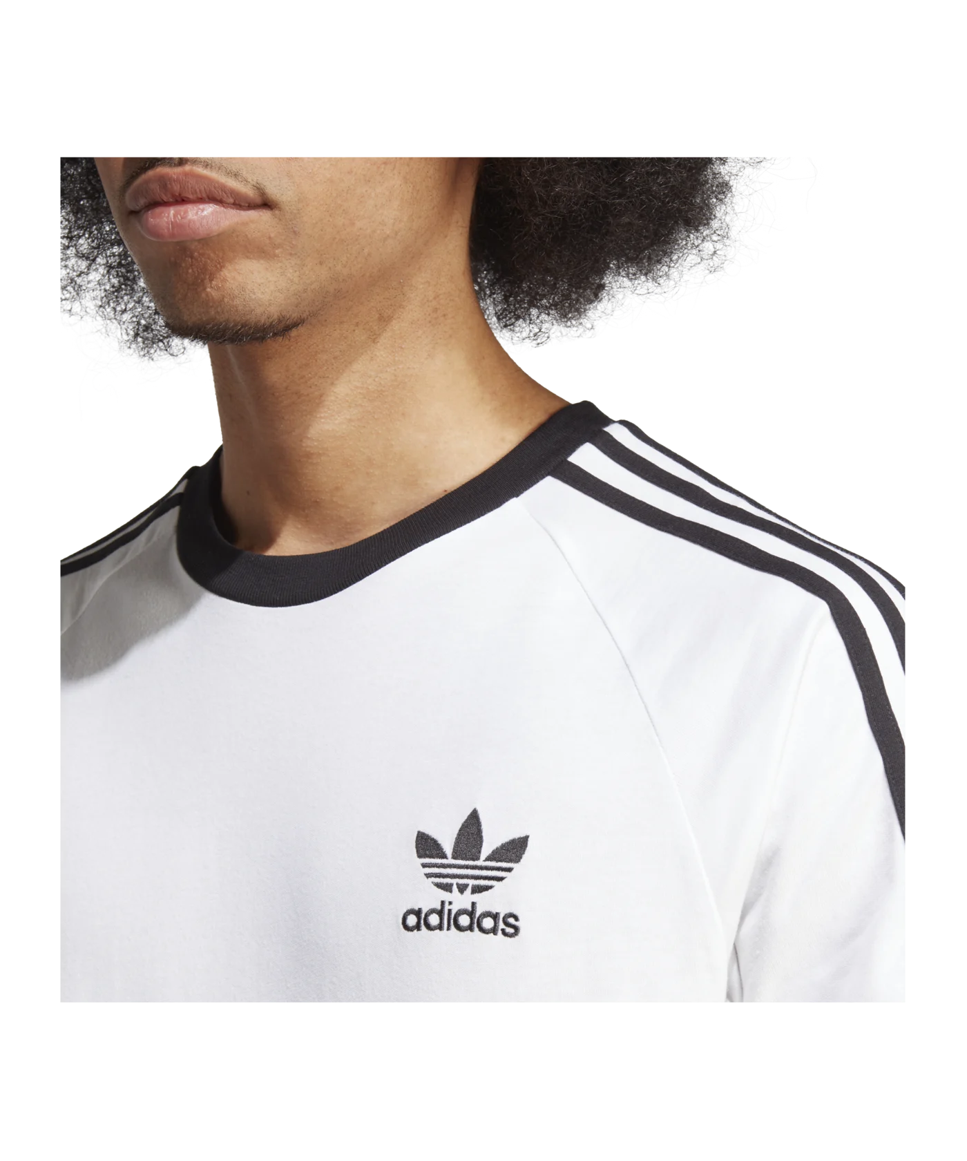 adidas Originals Adicolor Classics 3-Stripes Tee White