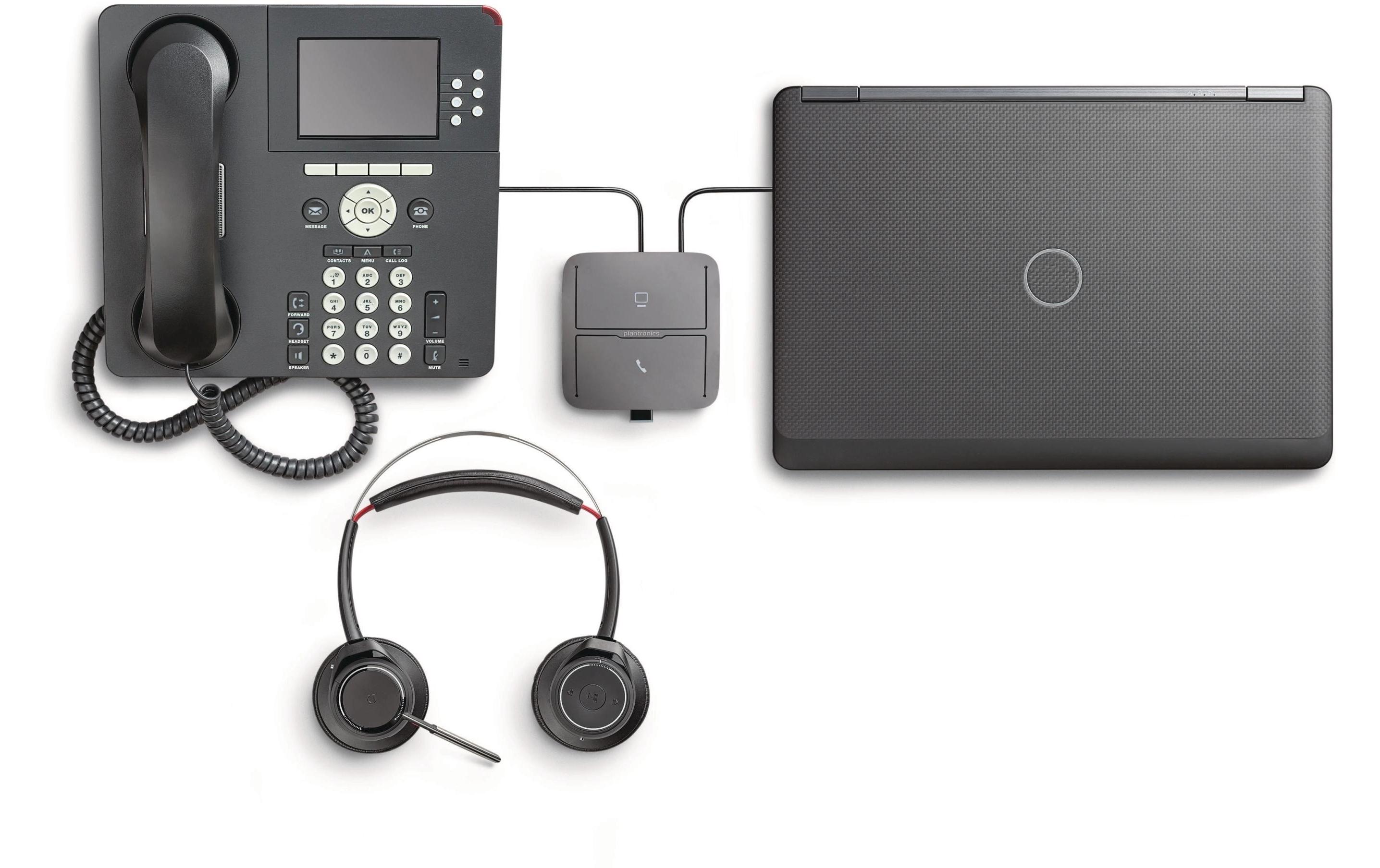 Umschalter Poly MDA220 USB<br>Regler für USB-Headsets von Plantronics