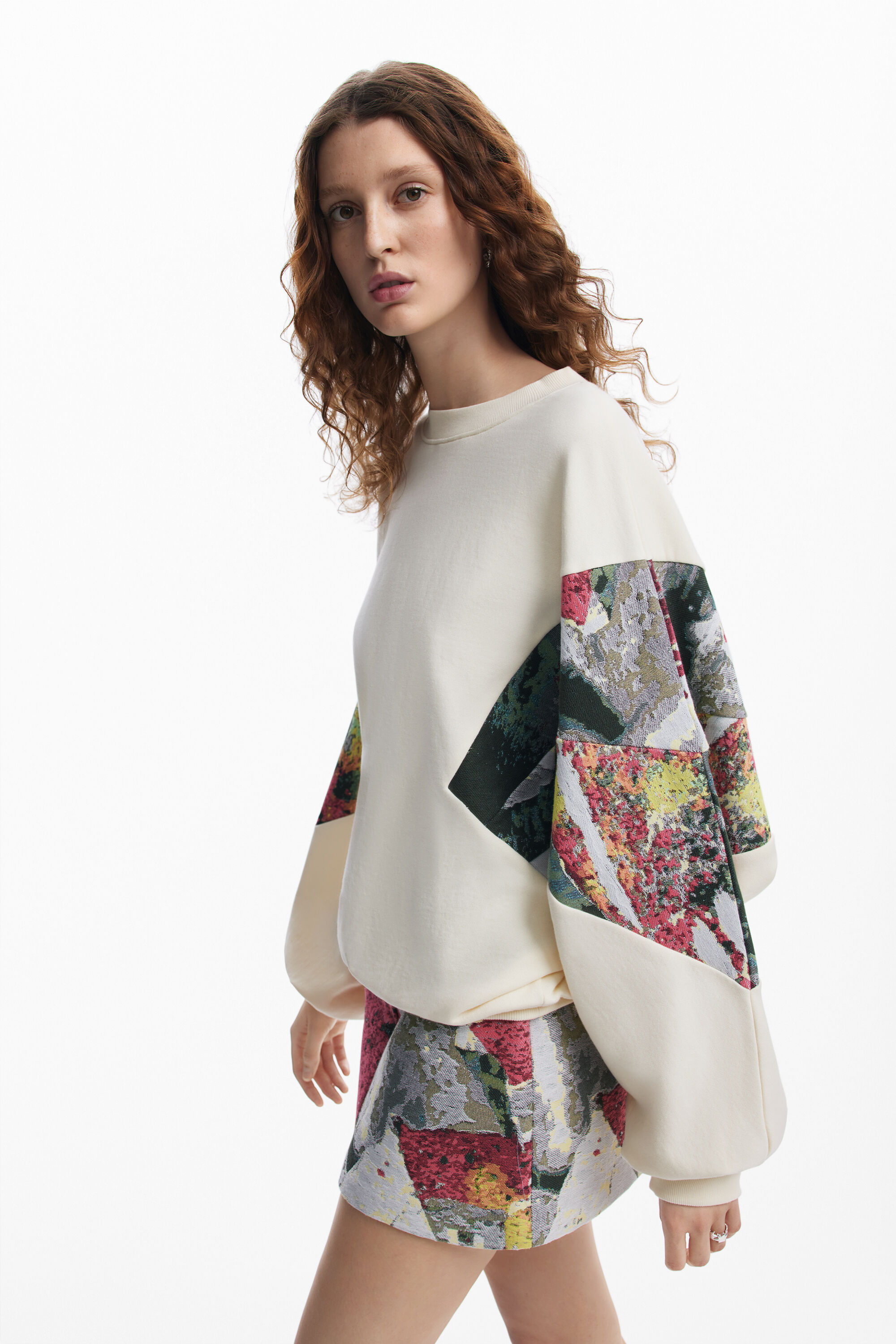 Sudadera mangas estampadas M. Christian Lacroix