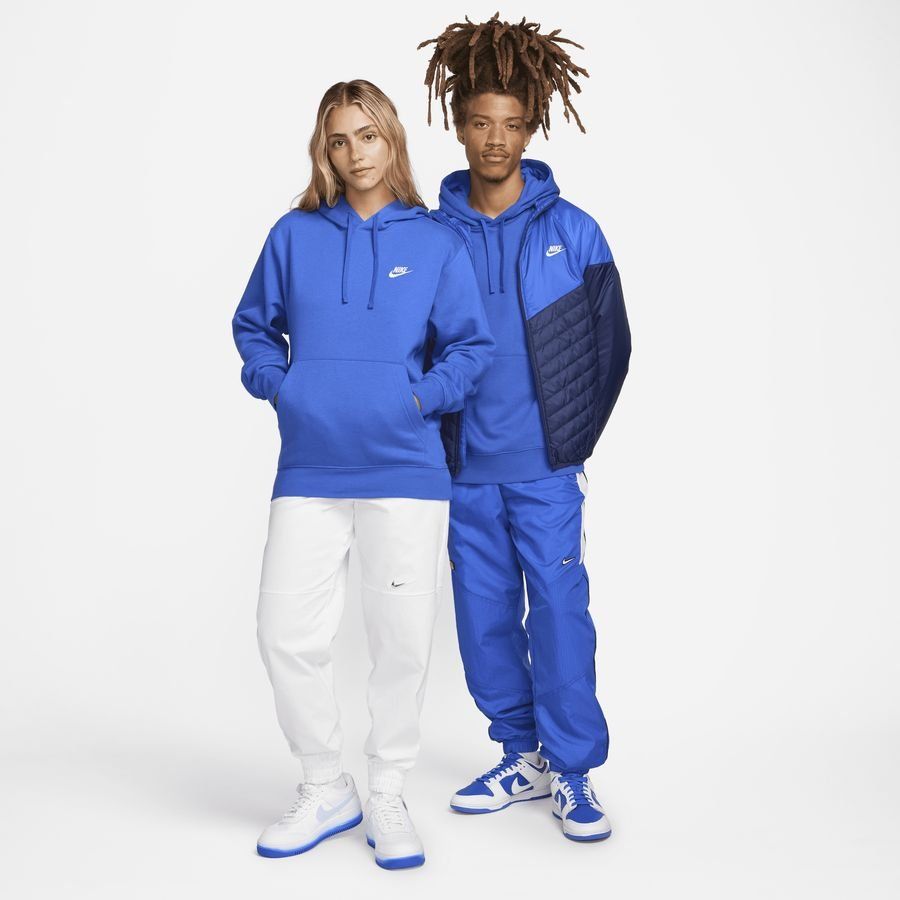 Nike Sportswear Club Fleece Pullove GAME ROYAL/GAME ROYAL/WHITE