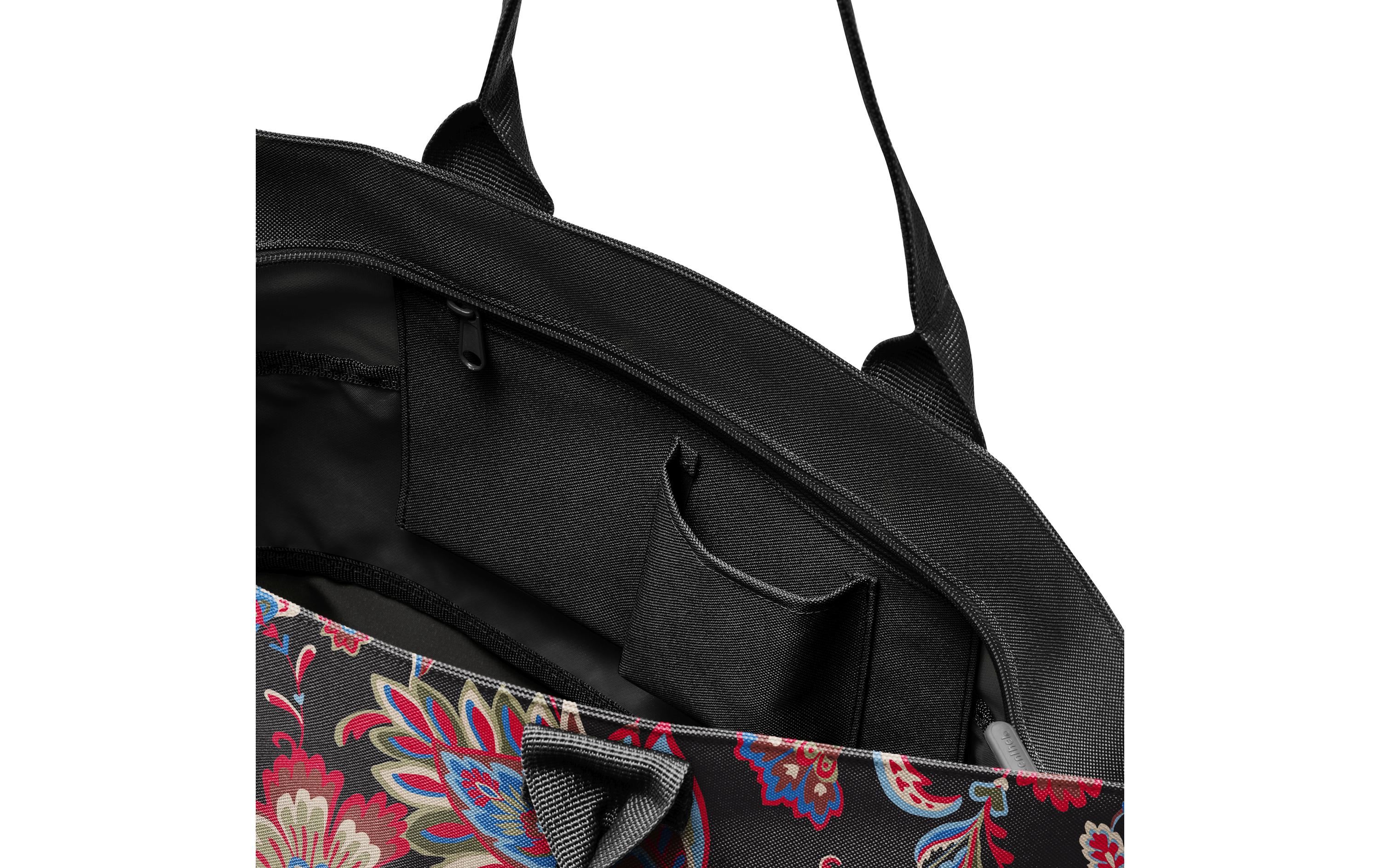 Tasche Shopper e1 Paisley BlackSchultertasche für den täglichen Einkauf
