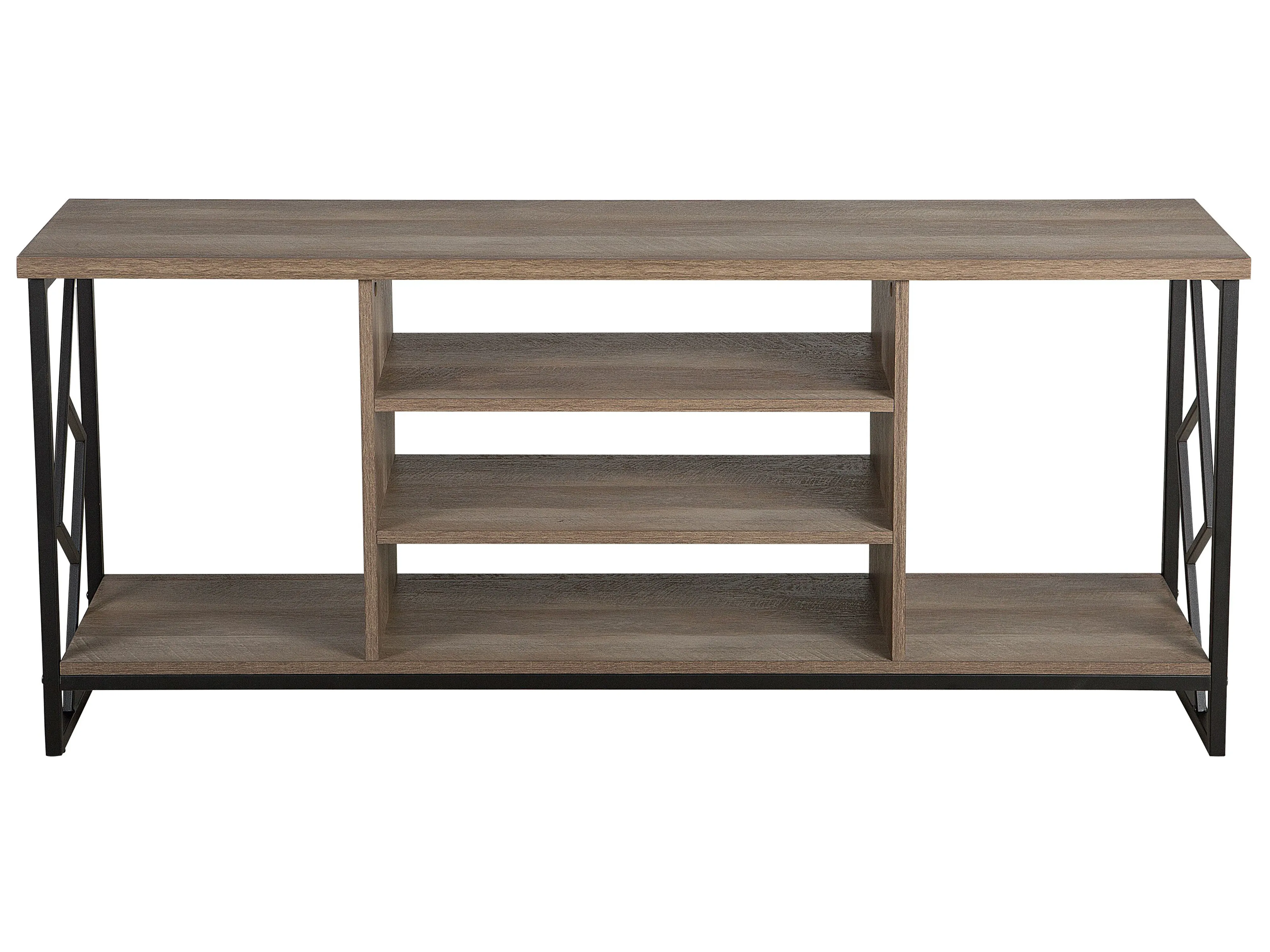 TV-meubel FORRES Bruin/zwart