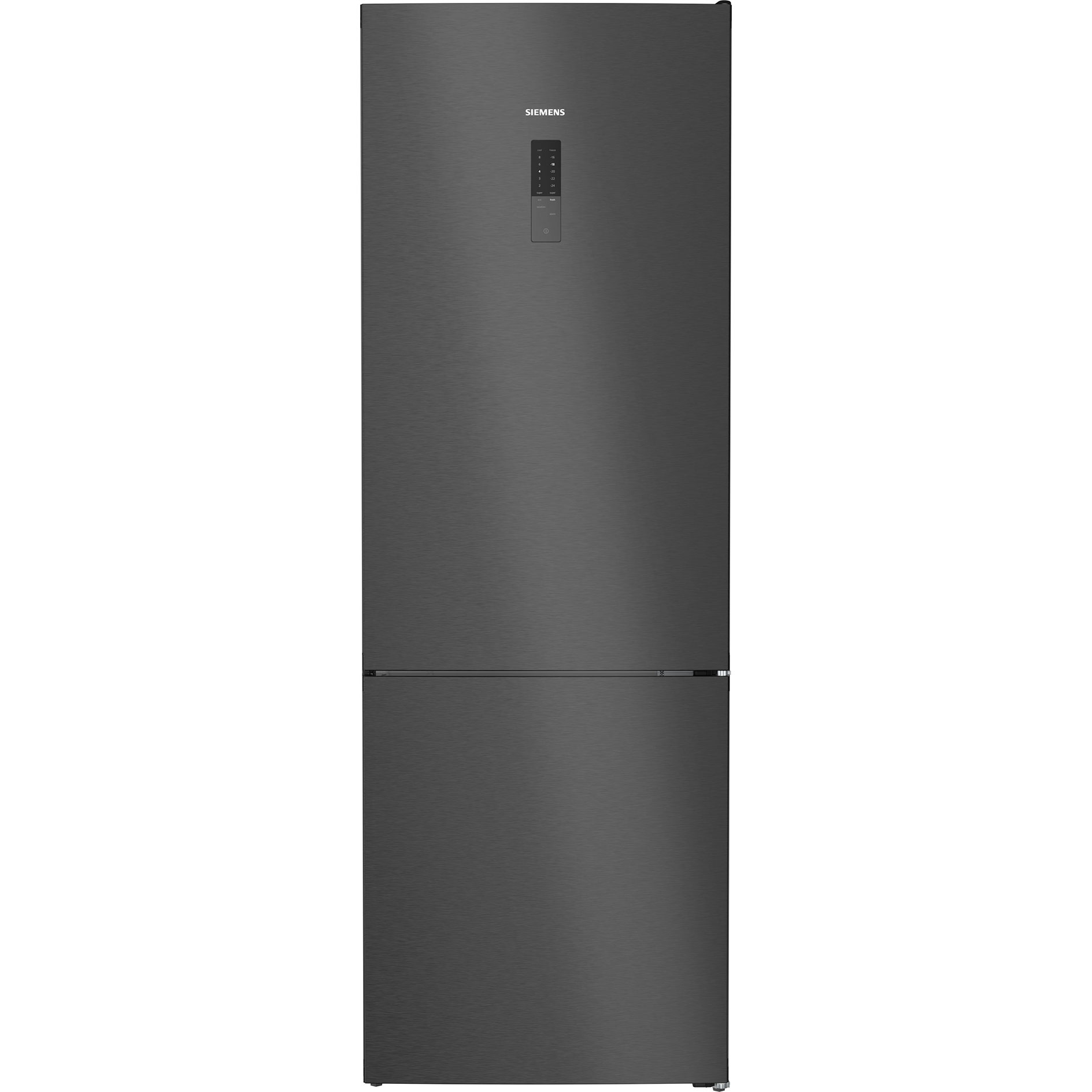 SIEMENS Kühl-Gefrierkombination - KG49NXXCF - blacksteel - C
