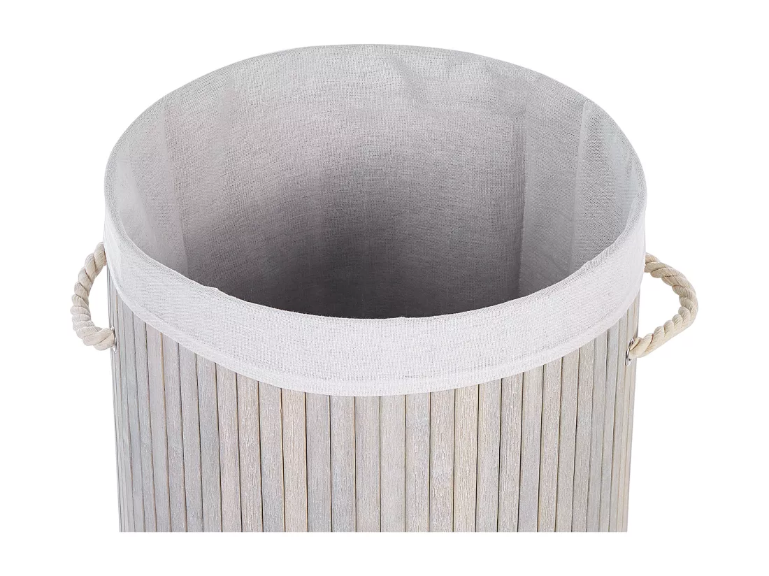 Panier en bambou gris 60 cm SANNAR