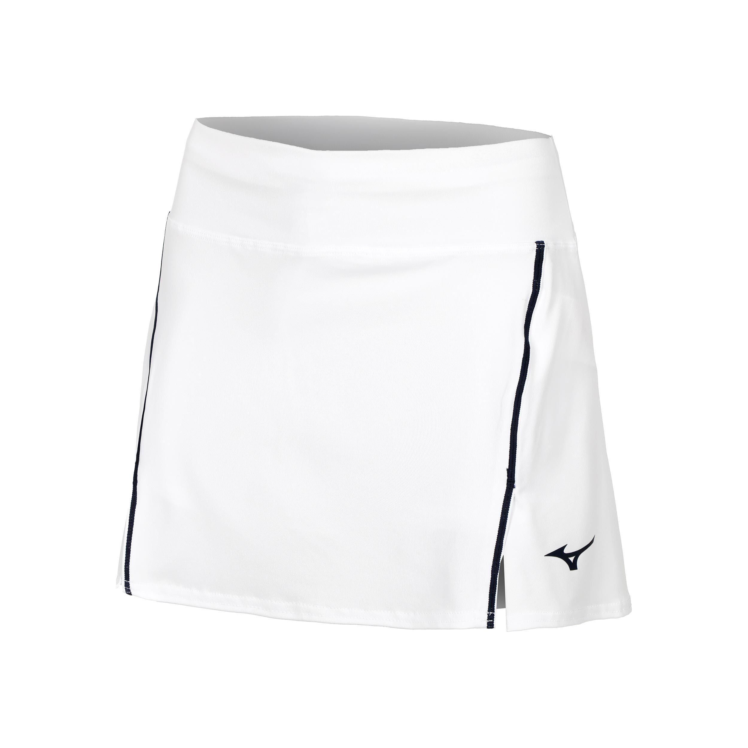 Mizuno Hex Rect Jupe Femmes - Blanc , Bleu Foncé