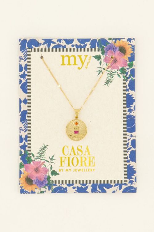 Casa fiore ketting met La Dolce Vita hanger