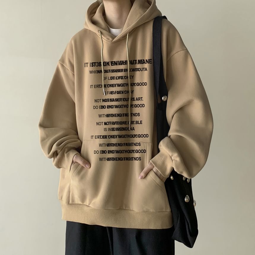 Kimeya - Oversized hoodie met letters