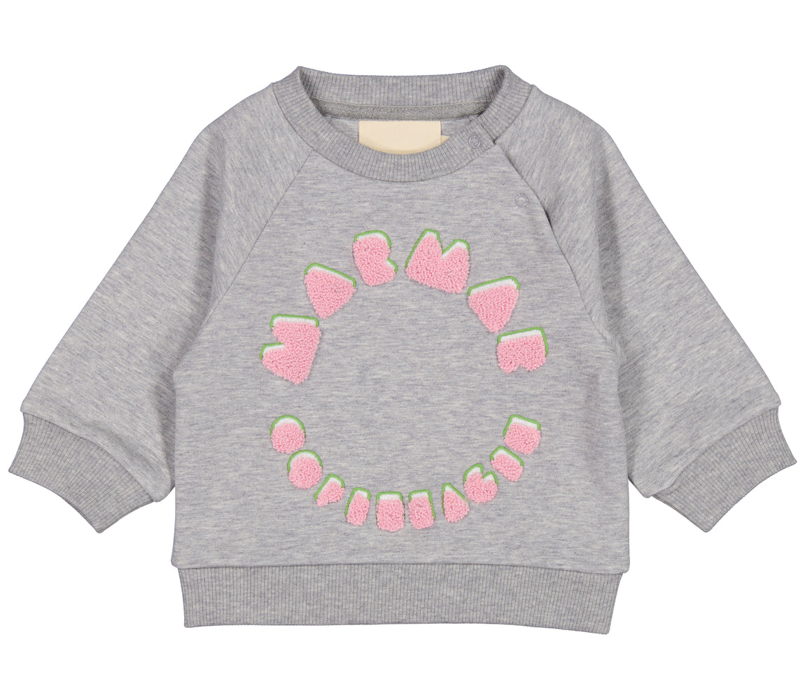 Theos B, Bluse - Pink Logo