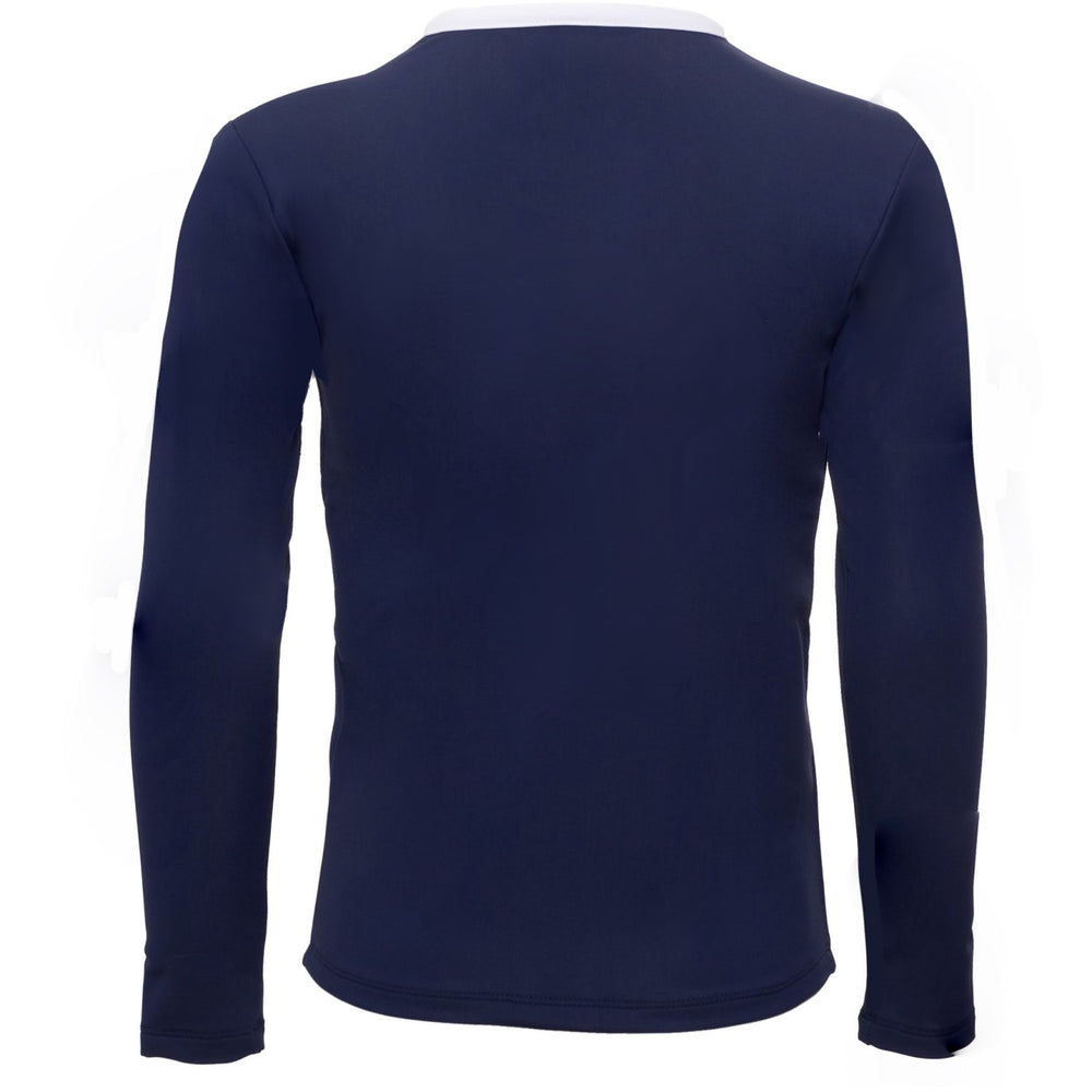 Køb Petit Crabe Blue Basic Lynlås Uv-Swim Bluse L/S