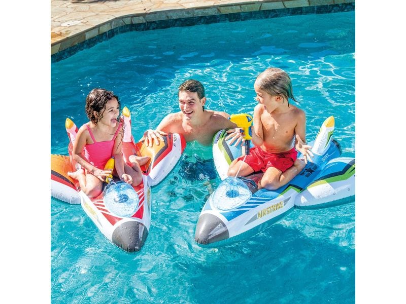 Intex Water Gun Plane Ride-Ons assortiert Aufblasbares Spielzeug für Pool & Strand