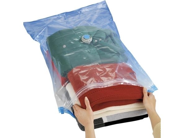 Wenko Vakuumbeutel 90 cm x 135 cm, 1 Stück Vakuum Aufbewahrungssystem