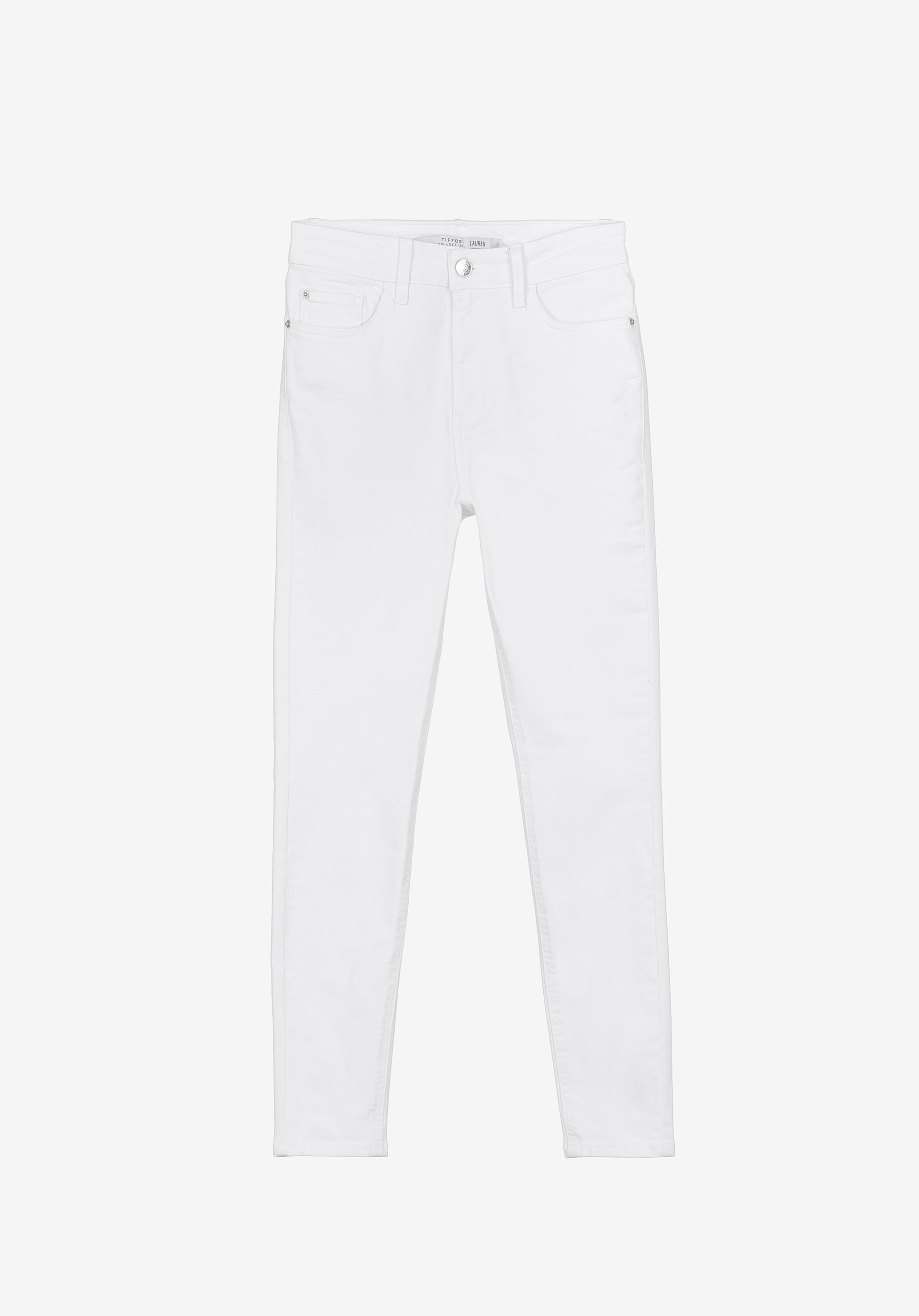 Calças Lauren Skinny Cintura Alta