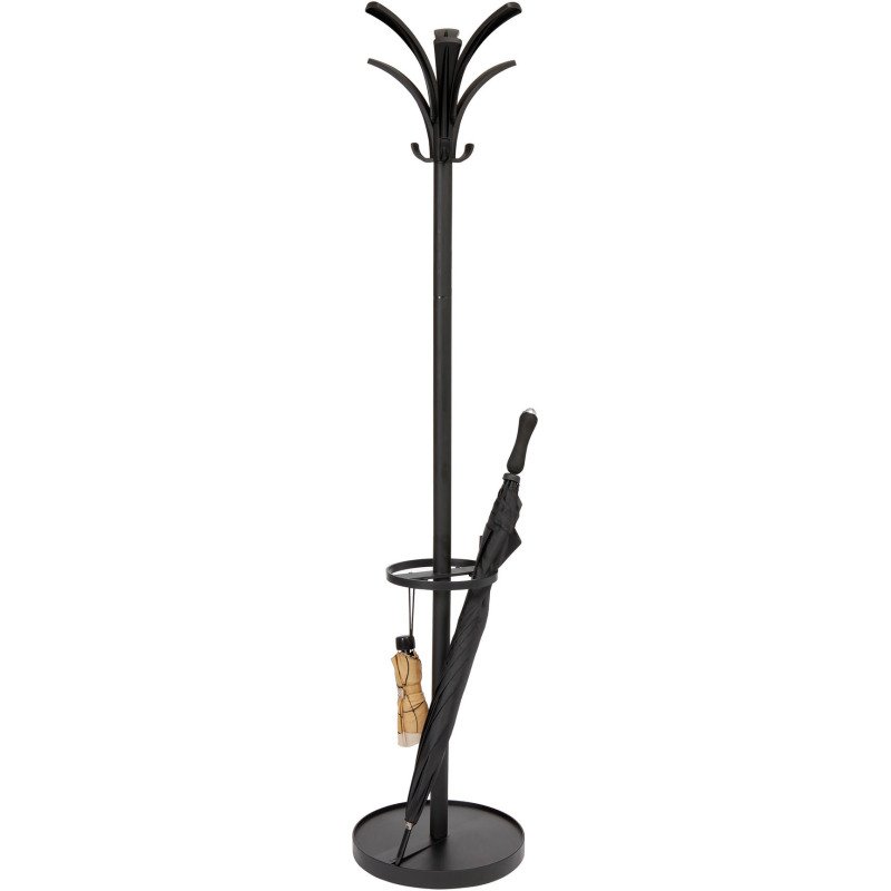 Portemanteau Brio - 9 patères - Noir