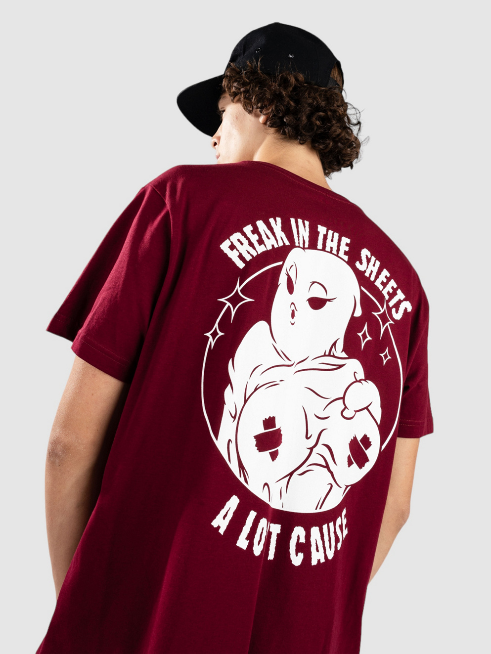 A Lost Cause Freak T-Shirt maroon