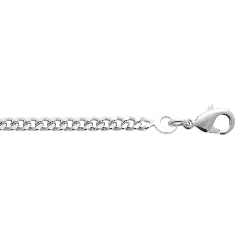 Chaine Homme - Argent 925 - Chaîne gourmette - Largeur : 2,5 mm - Longueur : 50 cm