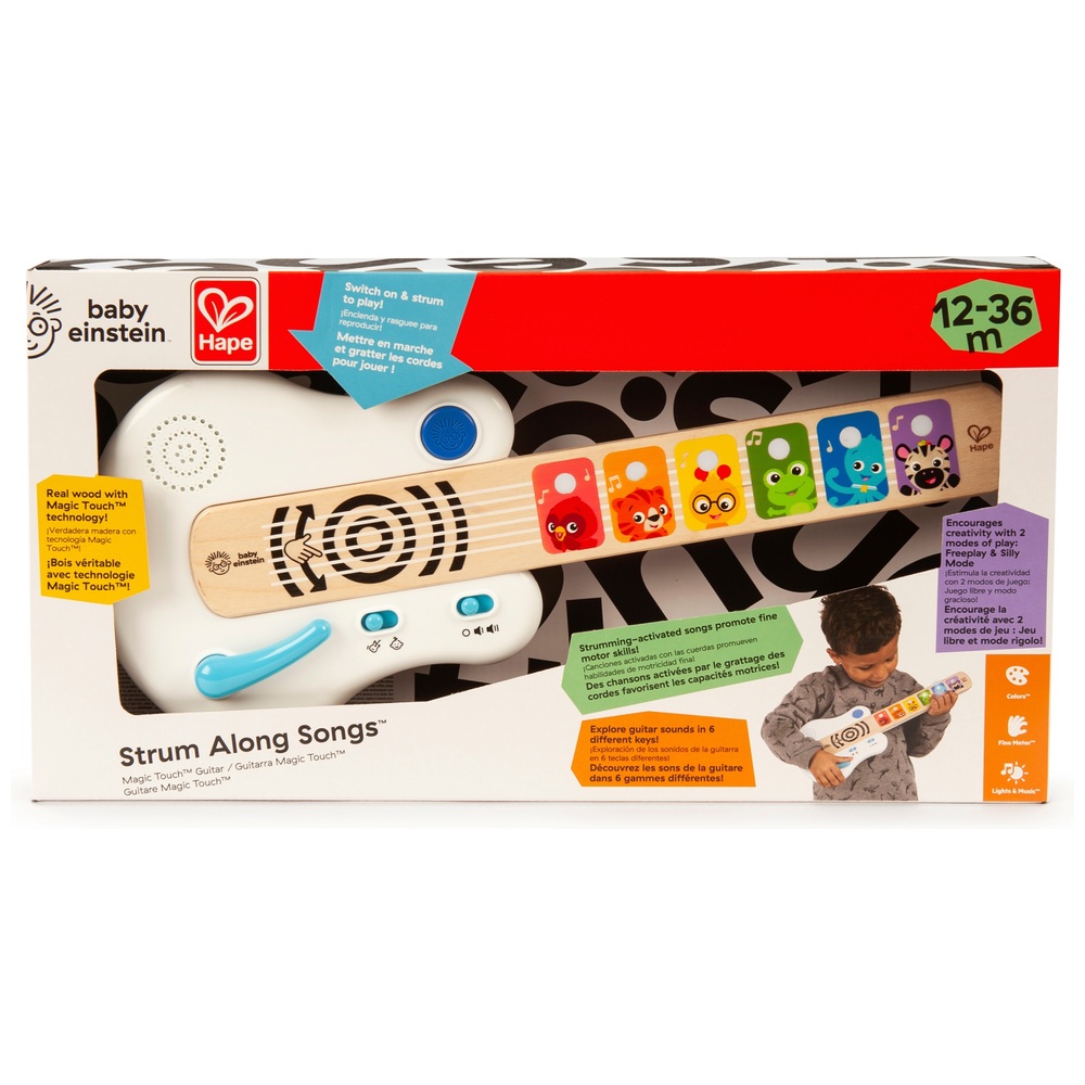 Baby Einstein Hape Strum Along Songs Magic Touch Guitar