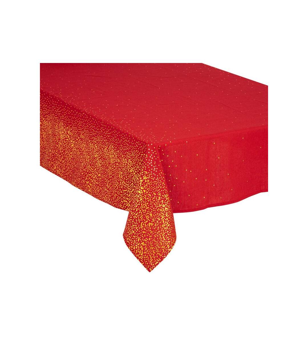 Nappe Imprimée Léopard Colorama 140x360cm Rouge & Or