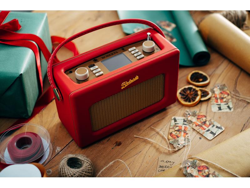 Roberts DAB  Radio Revival iStream 3L Rot DAB -Radio im Retrostil der 1950er-Jahre
