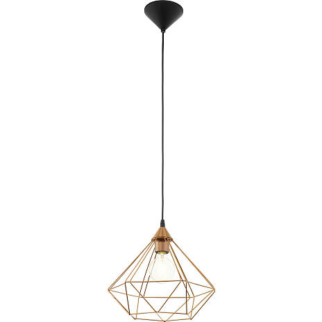 Tarbes pendel - kobberfarvet