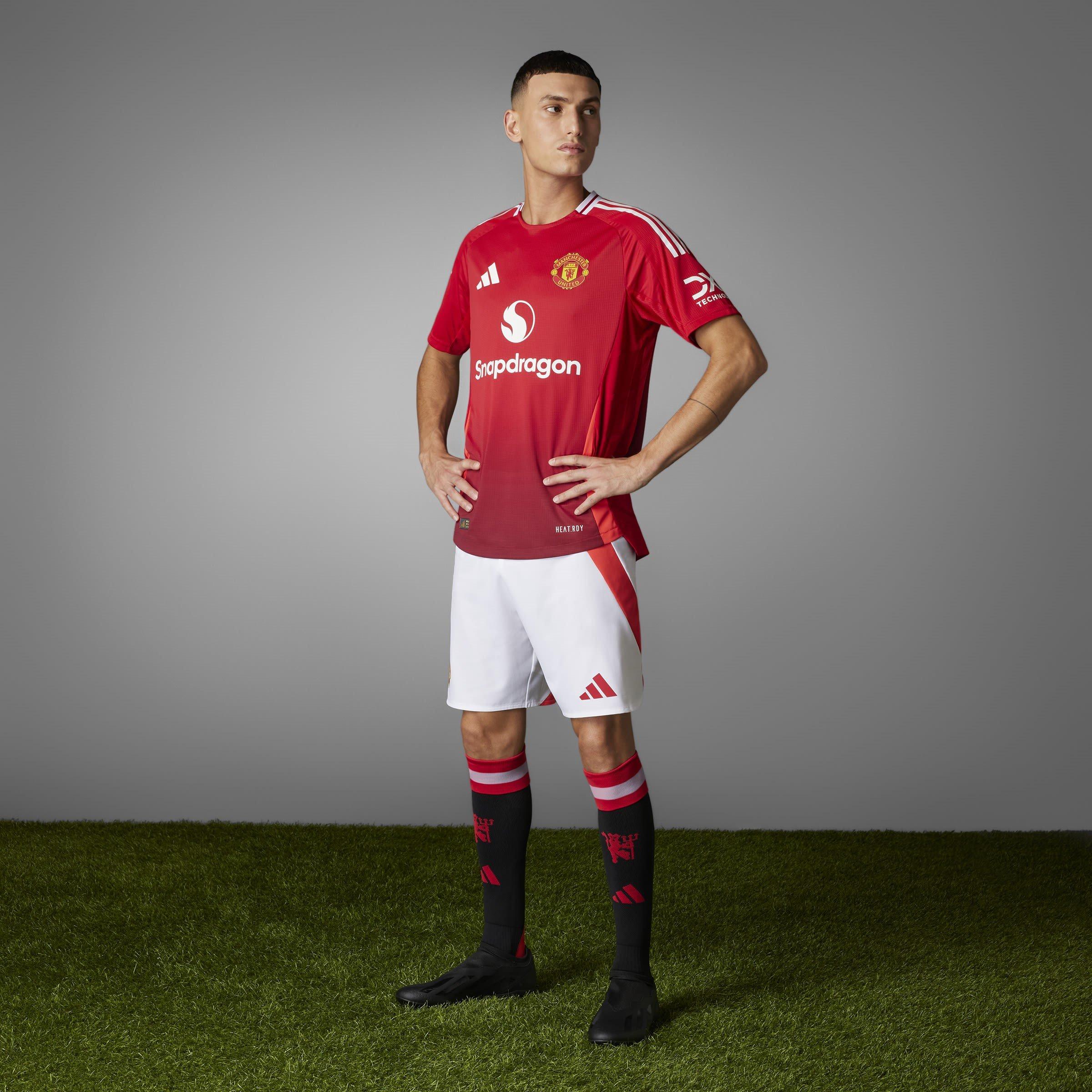adidas Manchester United Authentic Home Shirt 2024 2025 Adults