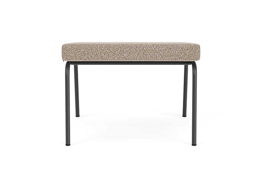 Monday ottoman zwart Royal 160 magnolia