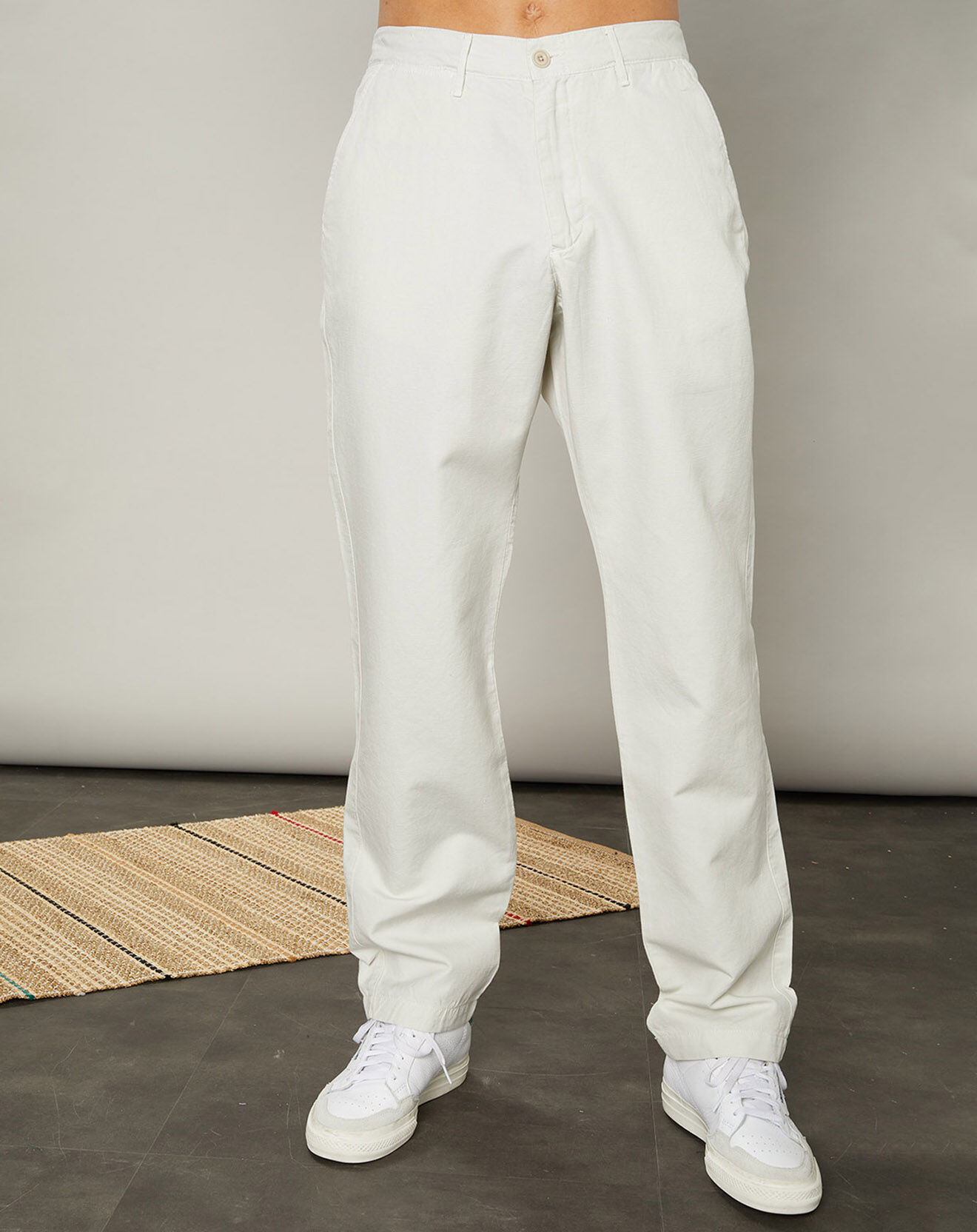 Hartford Pantalon en Coton & Lin Tyron sable