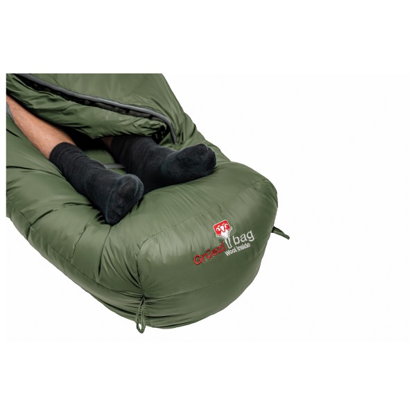 Grüezi Bag - Biopod Wolle Survival Ice XXL - Sac de couchage en duvet