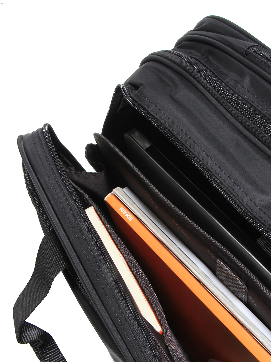 Pilot case Airtex Mimas Black 17 pouces