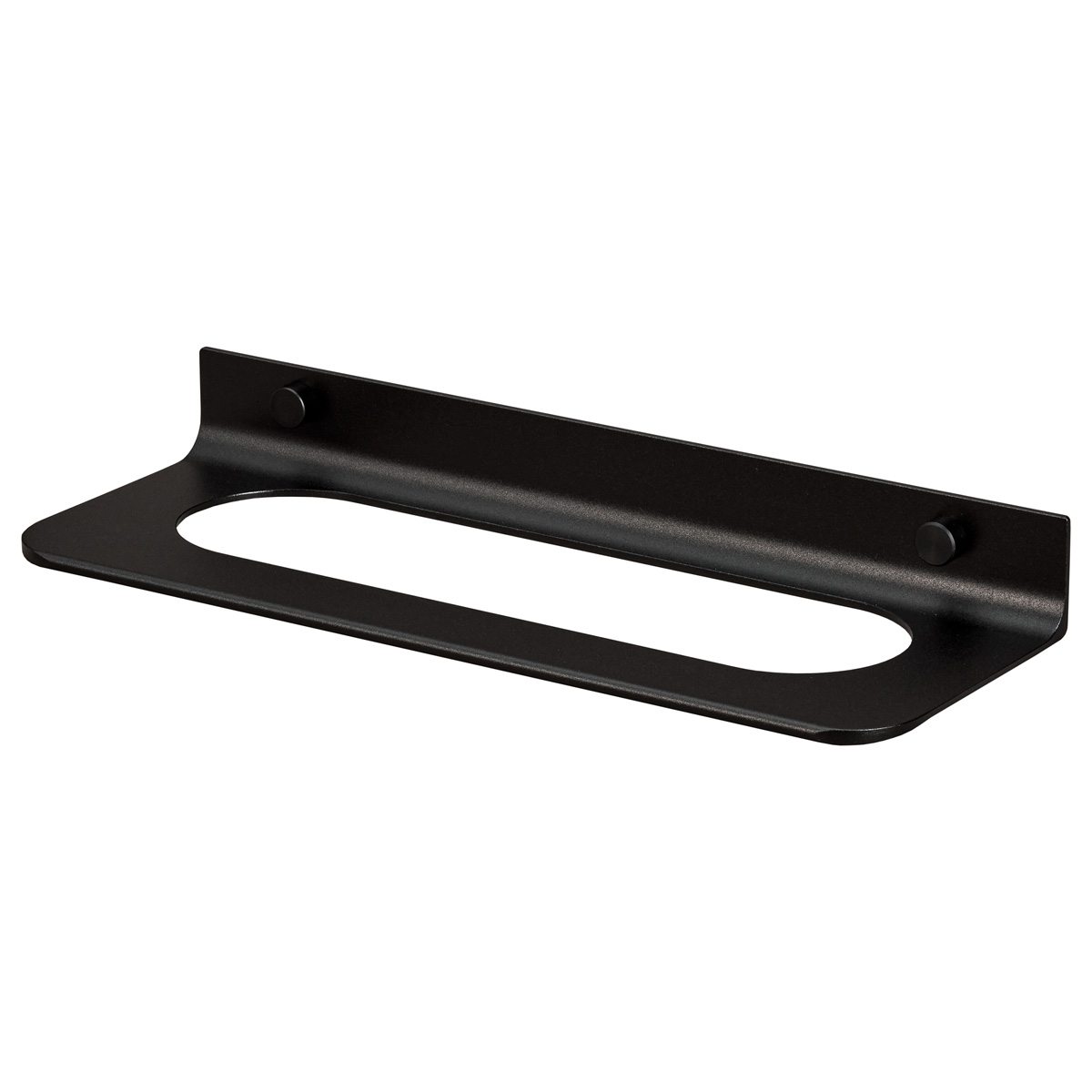 Haceka Redefine handdoekhouder 25cm mat zwart
