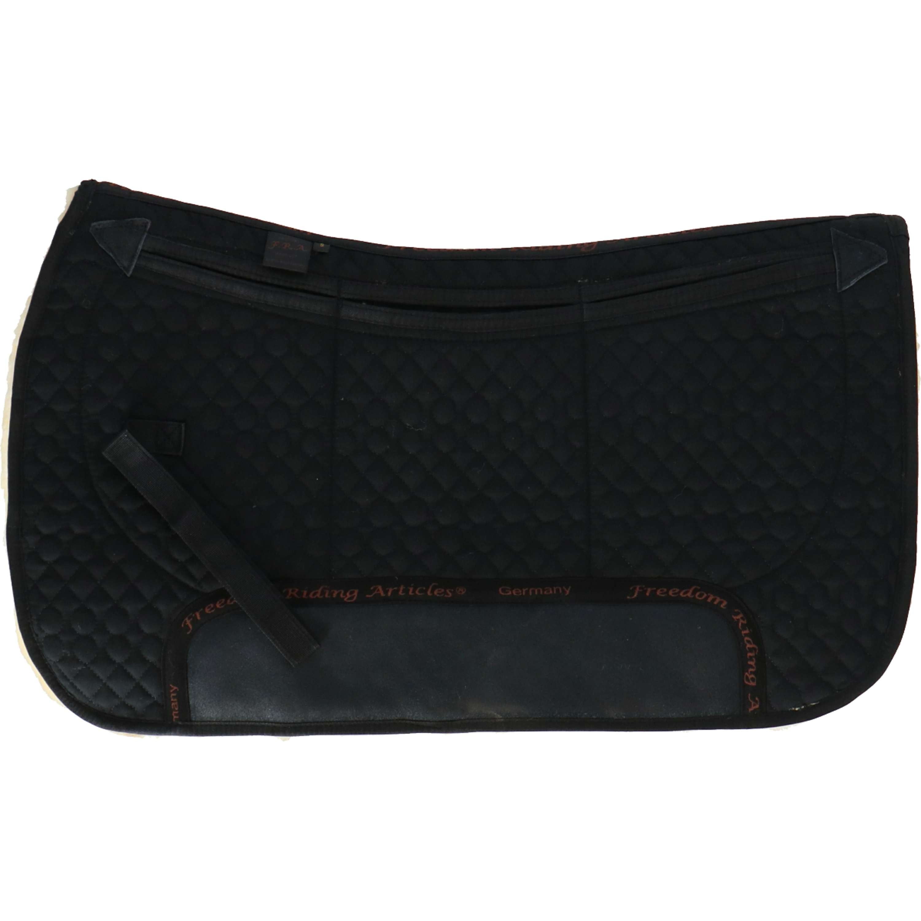 F.R.A. Westernpad De Luxe Extra Volbont 3vaks met Inlagen Zwart/Nature