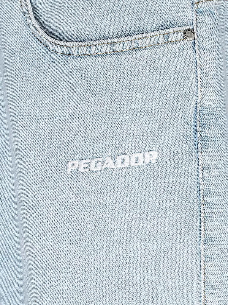 PEGADOR Jeansshorts EARL hellblau