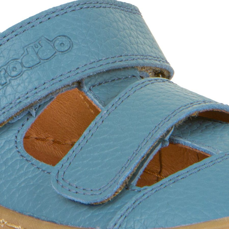 Froddo Froddo Barefoot Sandales Deux Scratchs Bleu Jeans