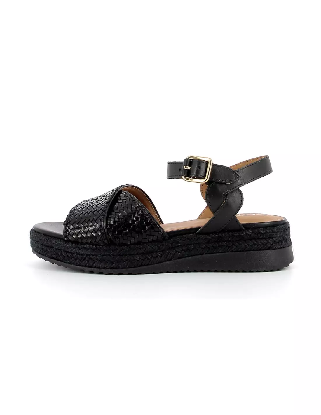GEOX EOLIE - Sandales & nu-pieds BLACK