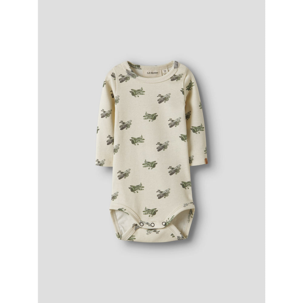 Køb Lil'Atelier Coconut Milk Airplane Nbmlayo Geu Ls Slim Body Lil