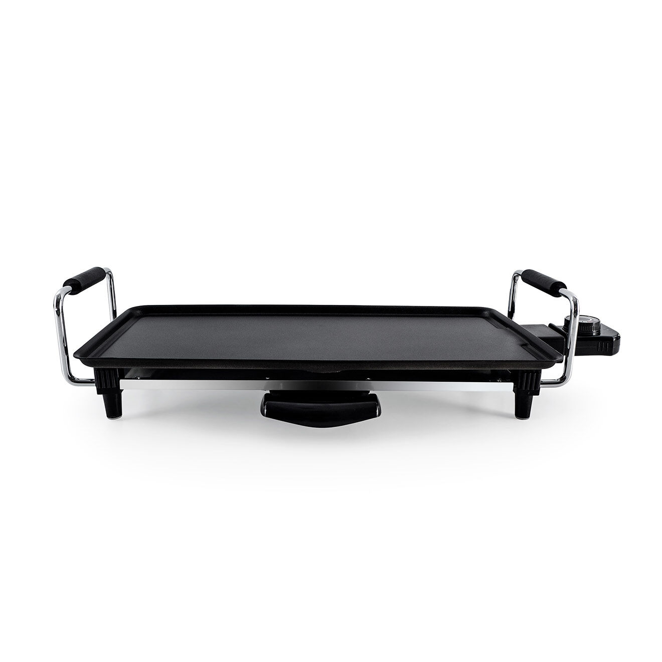 Kitchencook Plancha électrique avec revetement anti-adhesif k-pan noire