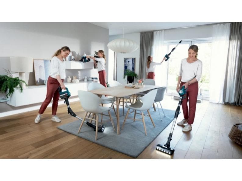Bosch Akku-Hand- und Stielsauger BSS71125AH Blau/Schwarz Kabelloser Akkustaubsauger