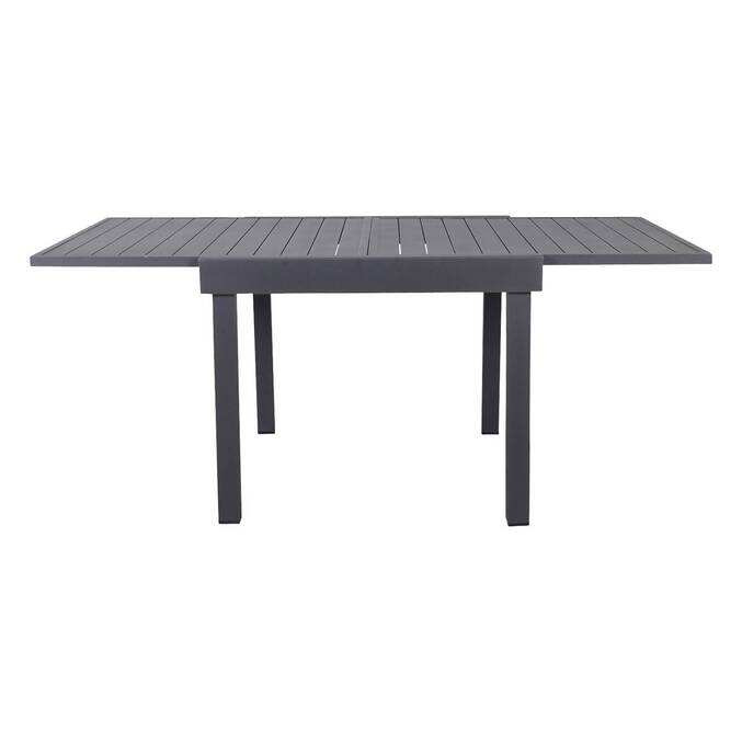 Table de jardin extensible PIAZZA Graphite