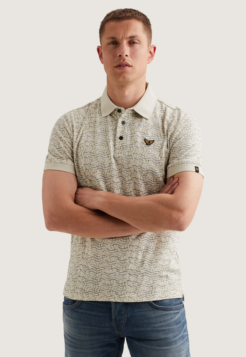 PME Legend Allover Print Polo