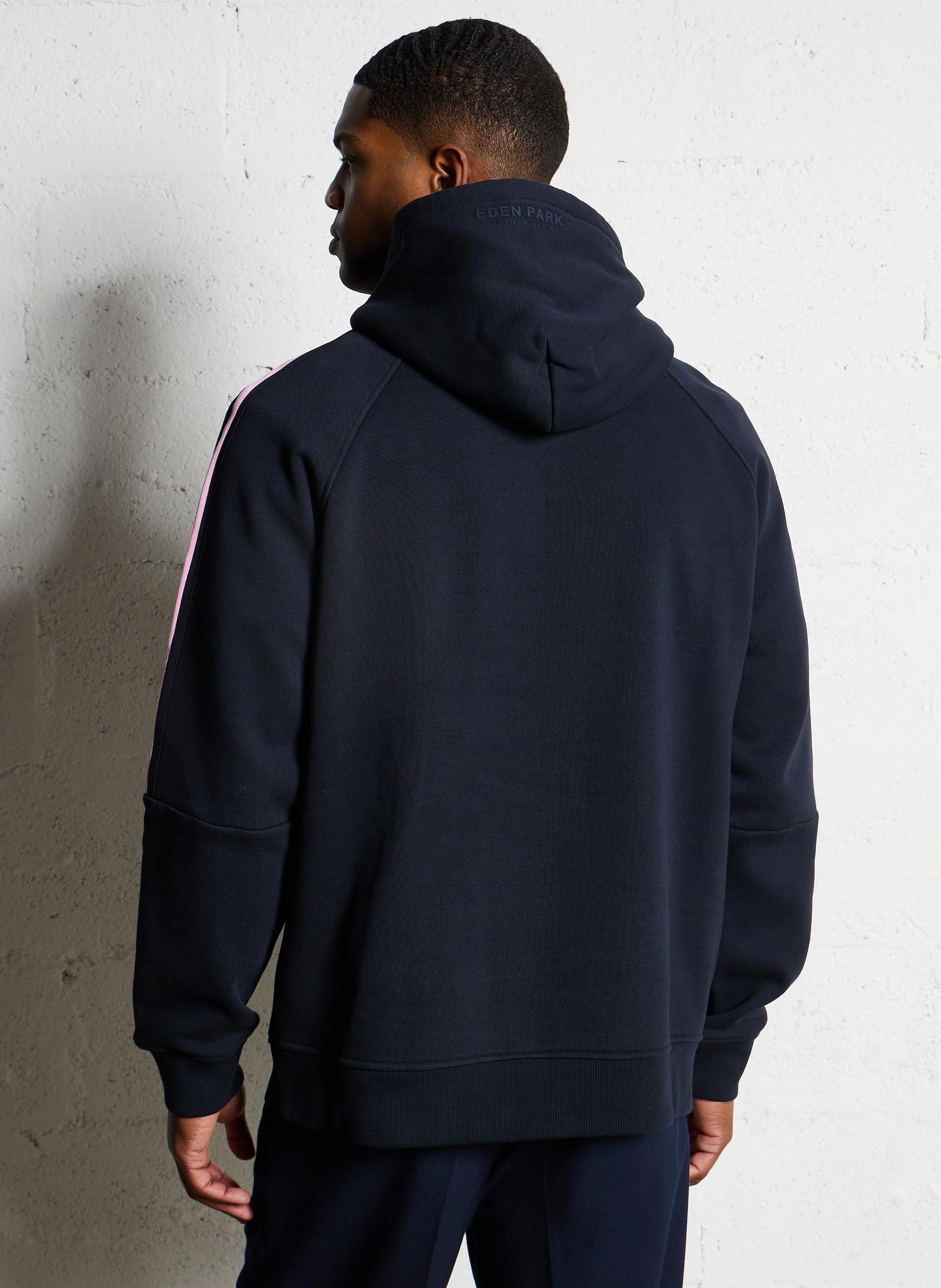 Sweat à capuche| Bleu