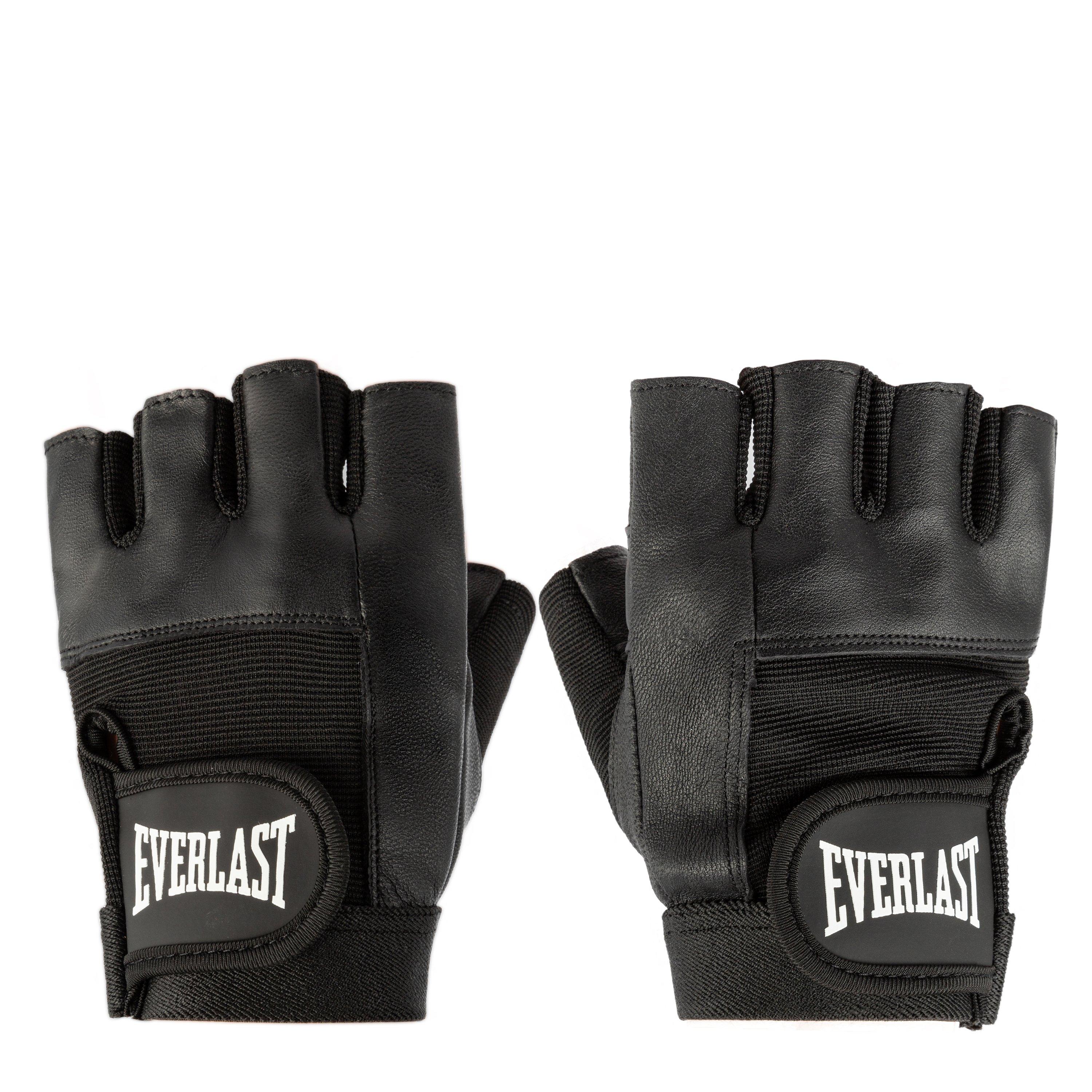 Everlast Leather Fitness Gloves