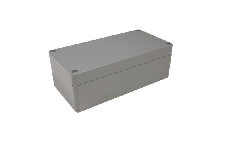 Gehäuse G368, 160x80x55mm DunkelgrauAbgedichtetes ABS-Gehäuse