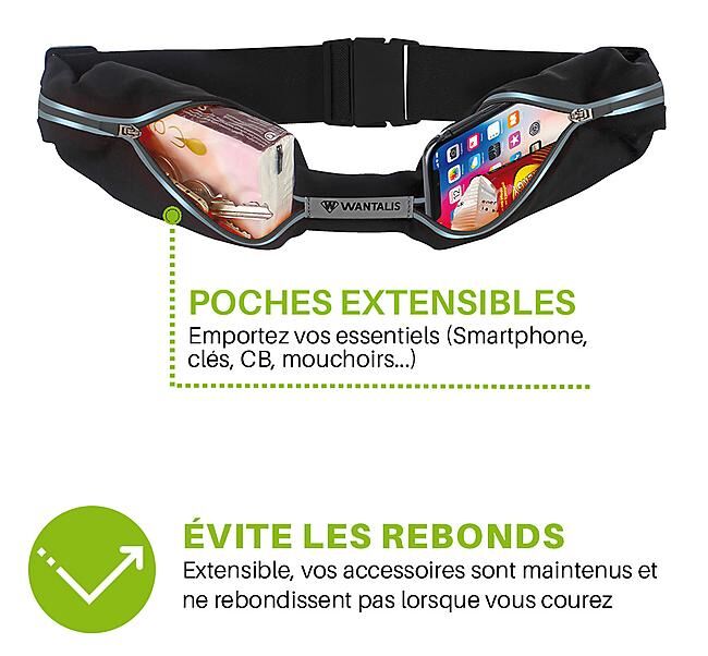WANTALIS - CEINTURE DOUBLE XTENS