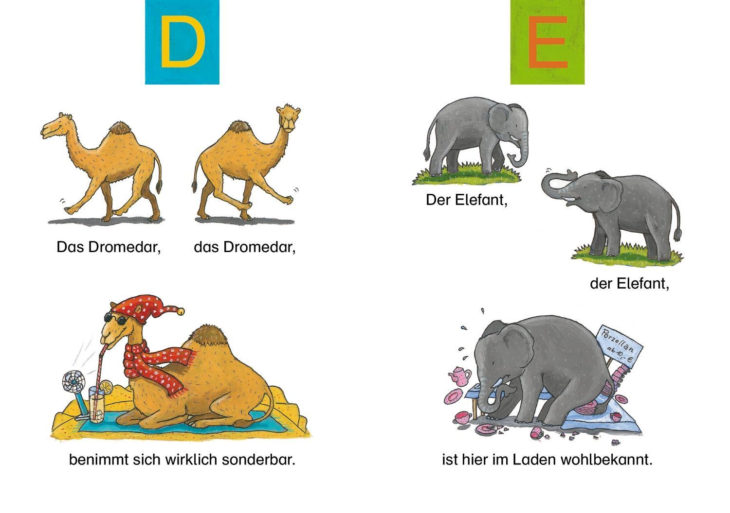 Das Tier-ABC. Mini-Ausgabe für die Schultüte
