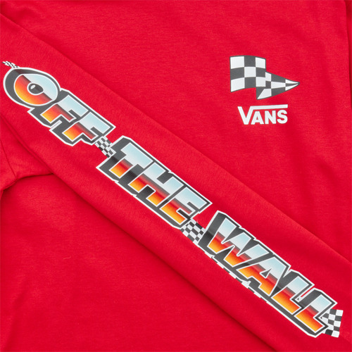 Vans - HOLE SHOT LS - Rouge