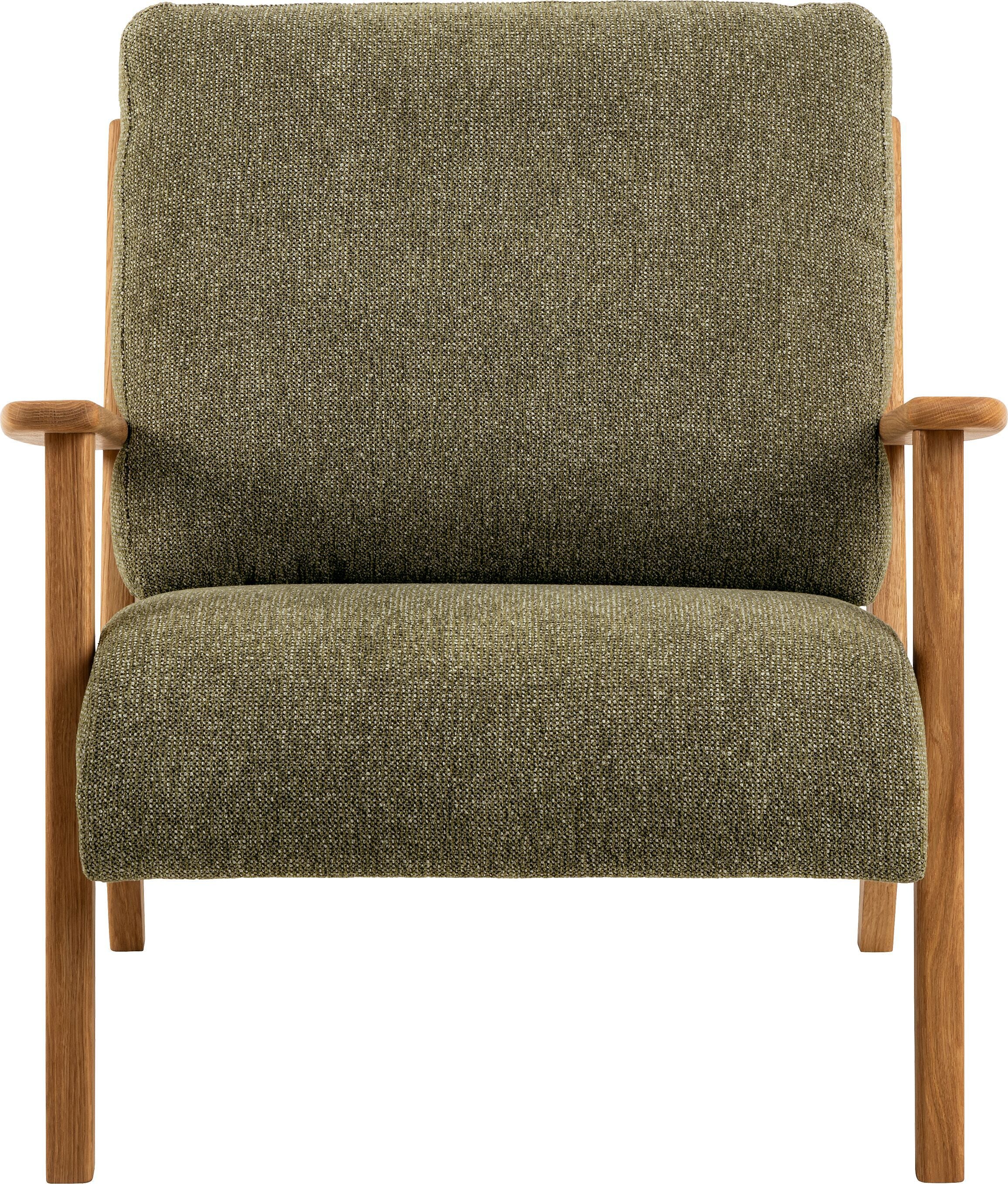 FAUSTO Sessel - Grün / B: 83.0 cm x T: 75.0 cm x H: 80.0 cm