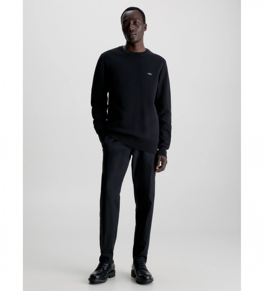 Suéter Calvin Klein Structure preto