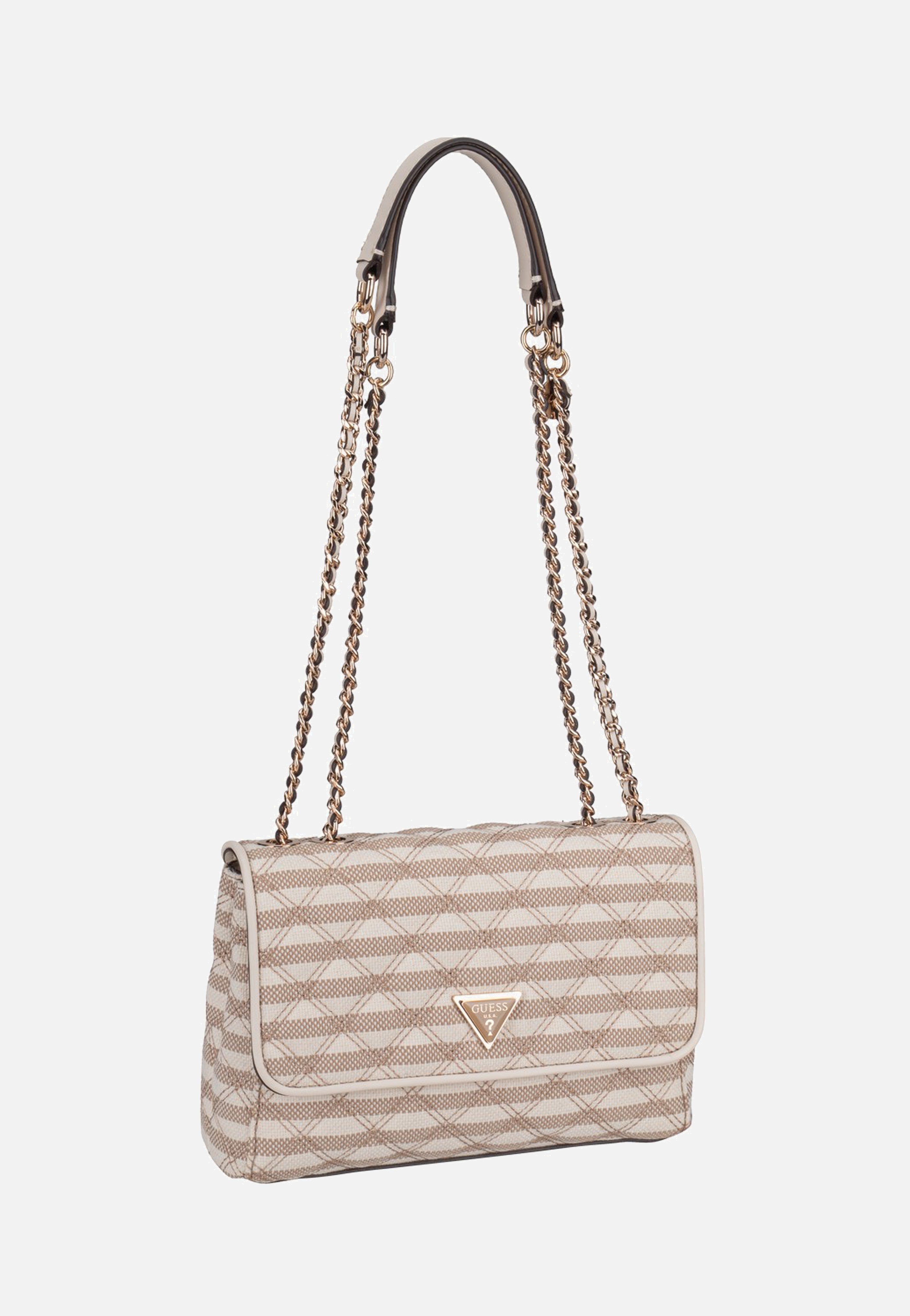 Giully II 2 Comp Conv Flap Taupe Multi - Crossbody Bag