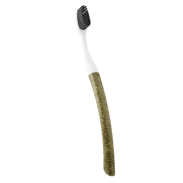 Escova de dentes macia Edith French Brush Shop com conchas de vieira