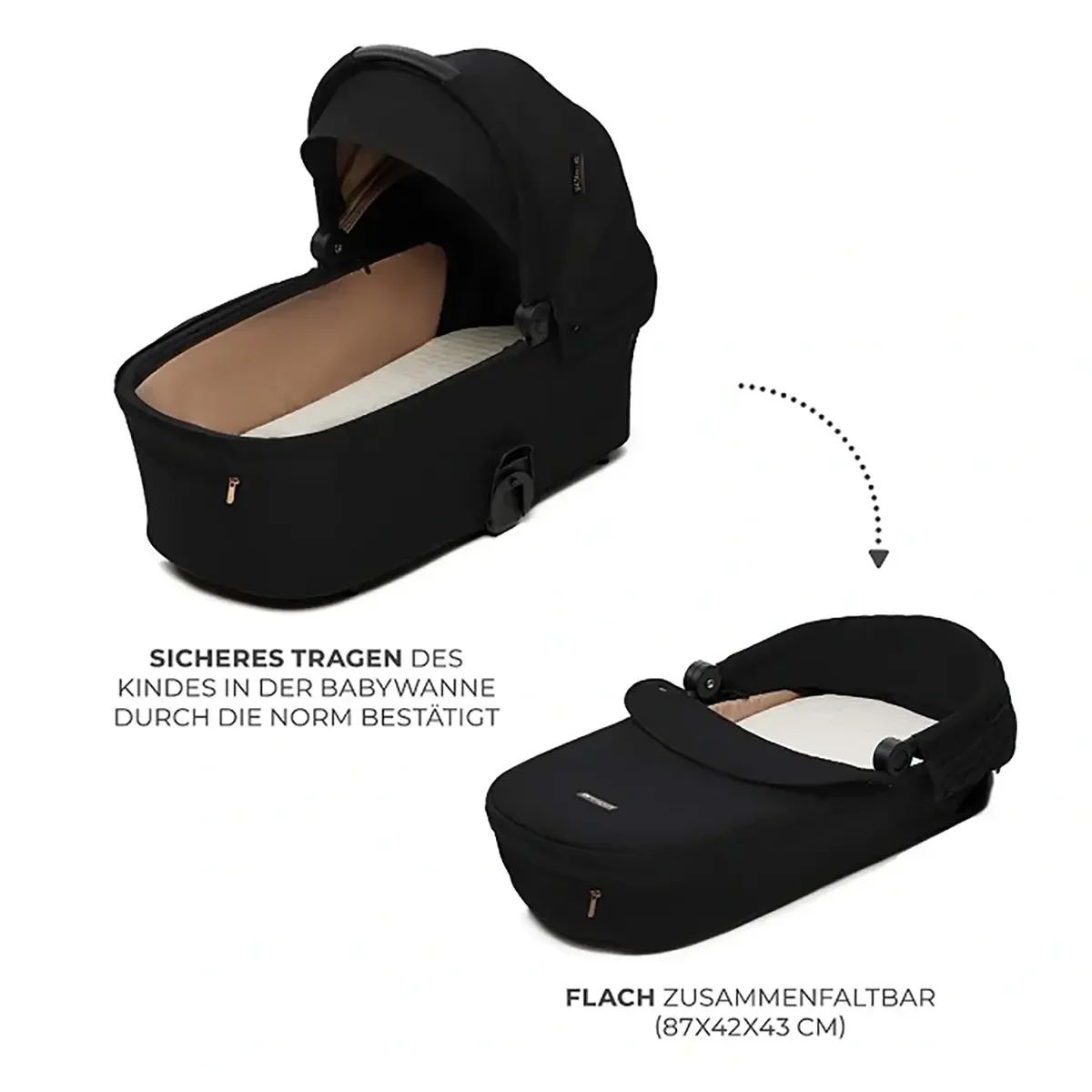 4kraft sp. z o.o. Kinderkraft Multifunktionaler Kinderwagen Nea 2.02in1 Kollektion 2025