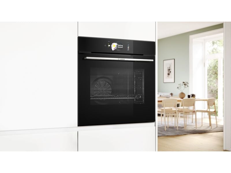 Bosch Einbaubackofen HBG7784B1 Schwarz A Backofen für den Einbau